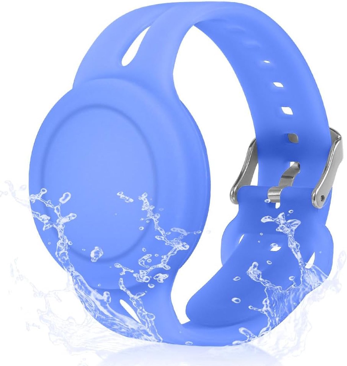 Waterdichte armband voor kinderen, verborgen houder voor Apple Air Tag, volledige bescherming van siliconen AirTag, hoes voor kleine kinderen, anti-verlies, GPS-tracking, AirTag-beschermhoes