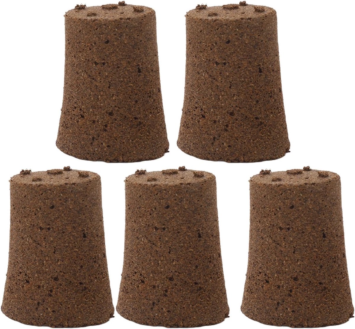 50 stuks hydrocultuur spons, turf plantblok vervanging groei sponzen wortel pluggen peulen kit zaailing starter sponzen voor hydrocultuur binnensysteem (E)