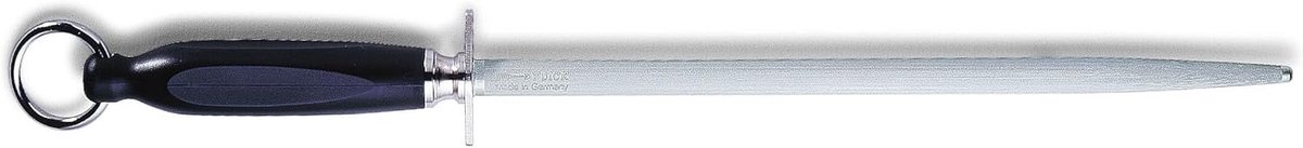 Slijpstaal 35 cm - ergonomische handgreep - oppervlaktehardheid meer dan 65° HRC - perfect voor koks messen - ShopVlot