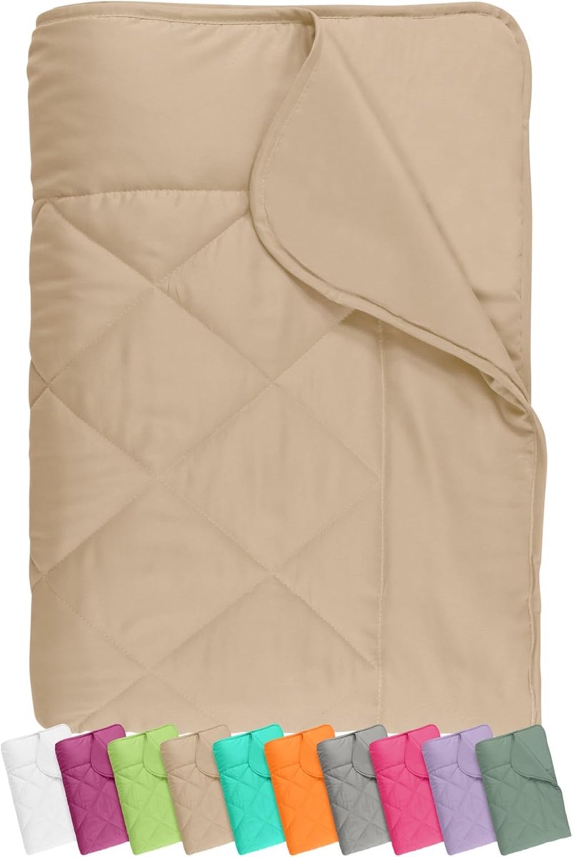 Lichtgewicht dekbed 135 cm x 200 cm - luxe microfibre - Oeko-Tex getest - super zacht en ademend - ShopVlot