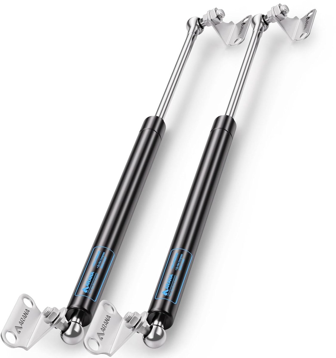 Gasveren 500 mm 356N - 2 stuks gasdempers - Voor zware deksels en RV-deuren - Eenvoudige montage - ShopVlot