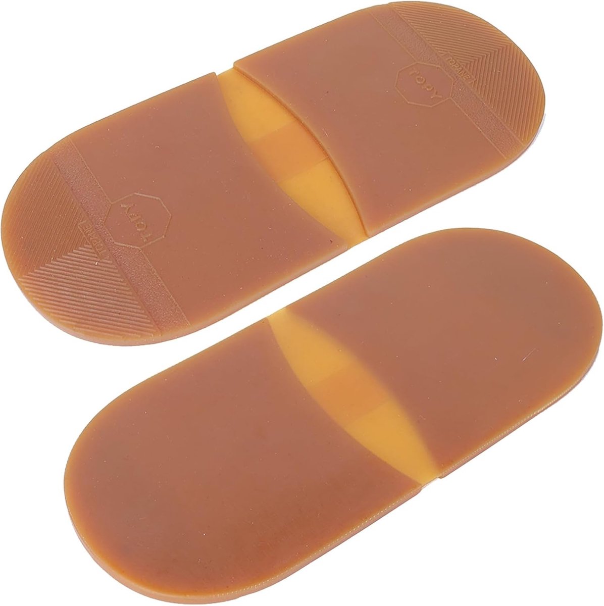 Schoenreparatie Rubber Hakken en Zolen - Gele Heels - Antislip - Verlengt levensduur van schoenen - ShopVlot