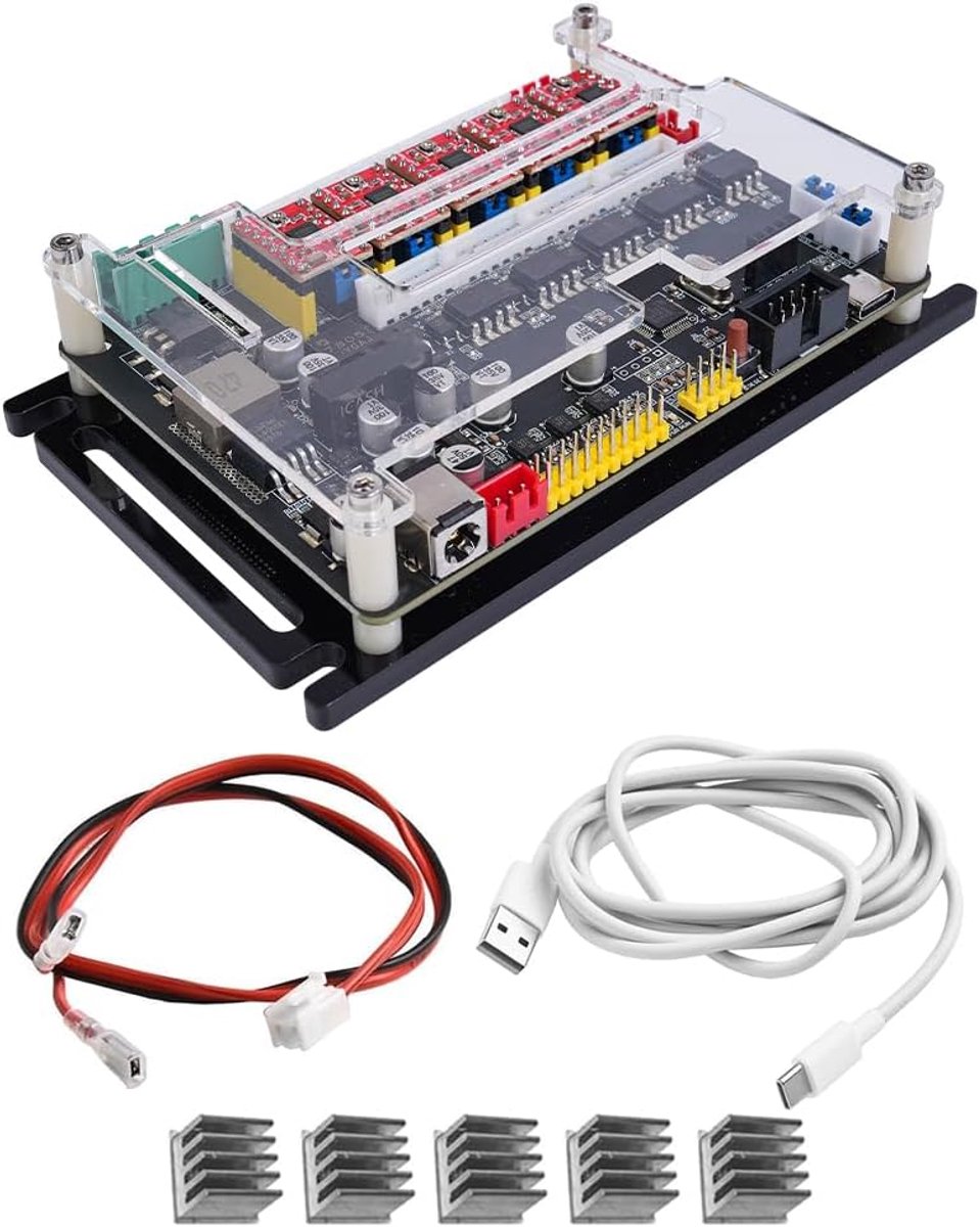 CNC graveermachine controlebord 4-as 32-bit - krachtige ARM processor - precisie voor graveren - SnelShoppen
