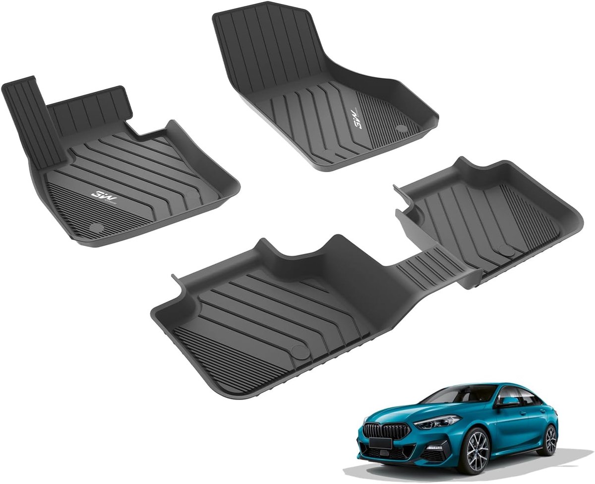 Autovloermatten BMW 2 Serie F45 - TPE All-Weather Matten - Perfecte pasvorm - Bescherming tegen vuil - ShopVlot