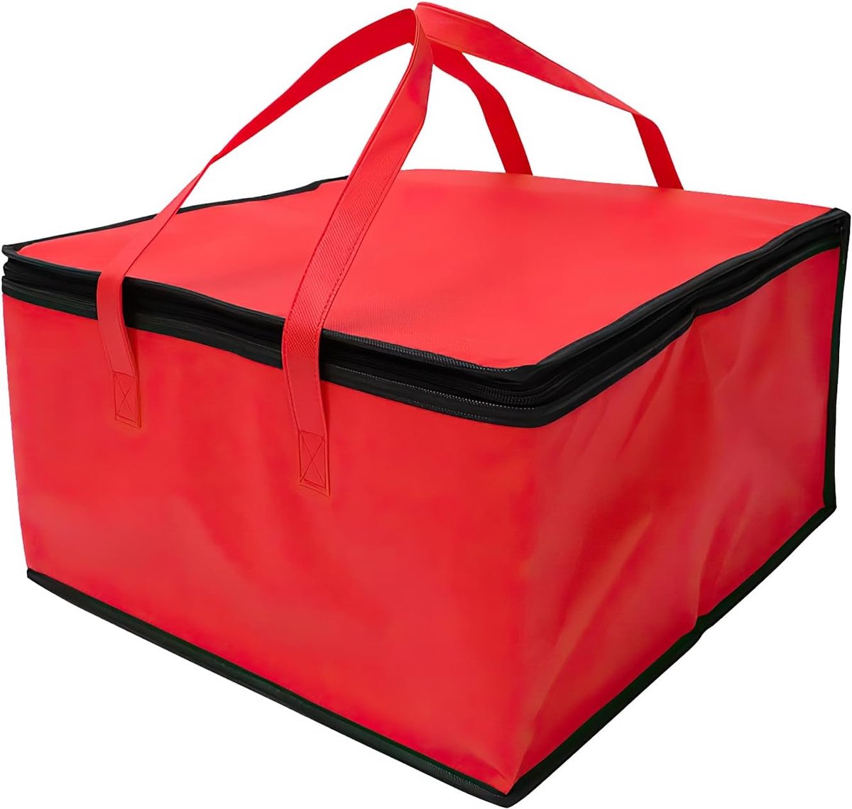 Isolatie tas pizza - grote thermotas 44x44x24 cm - drie-laags isolatie - ideaal voor warme en koude gerechten - ShopVlot
