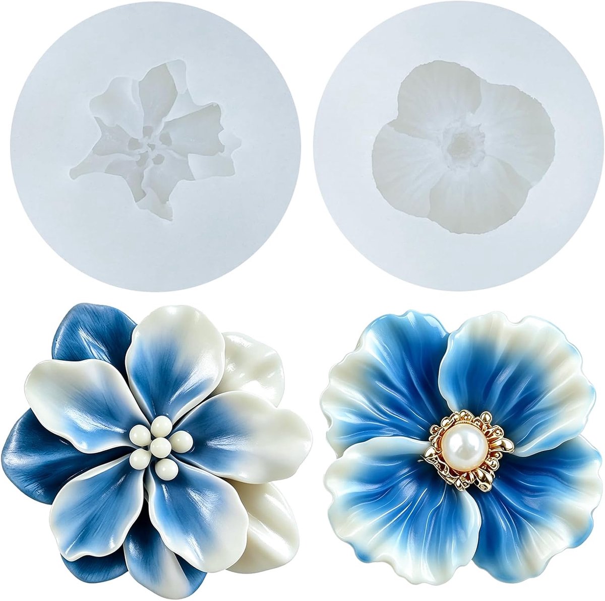 Siliconen kaarsvorm tulpenvorm - flexibele siliconen - voor unieke bloemencadeaus - 1 stuk - ShopVlot