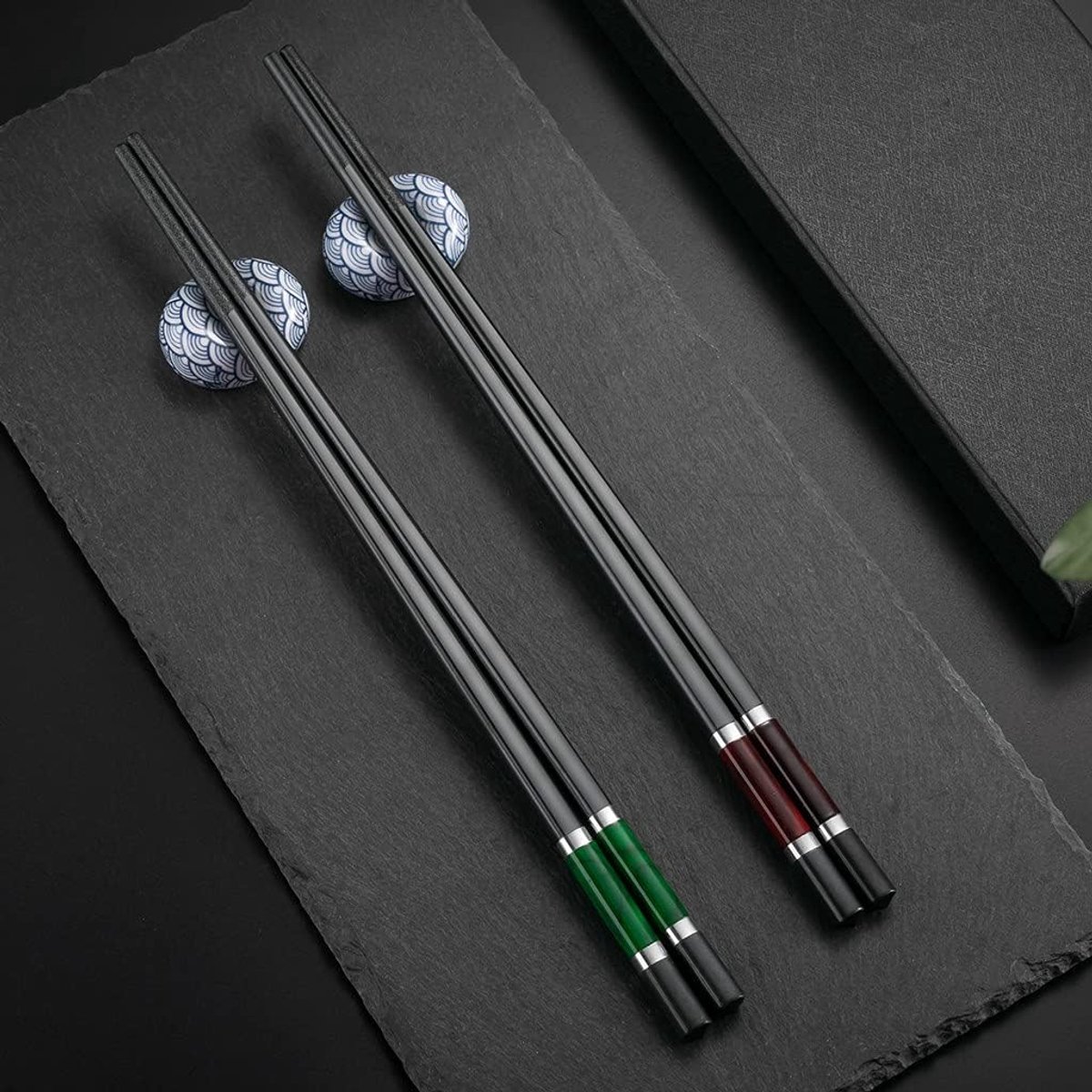 Chopsticks herbruikbaar 24,5 cm - Fiberglass - Veilig en duurzaam - Perfect voor sushi - ShopVlot