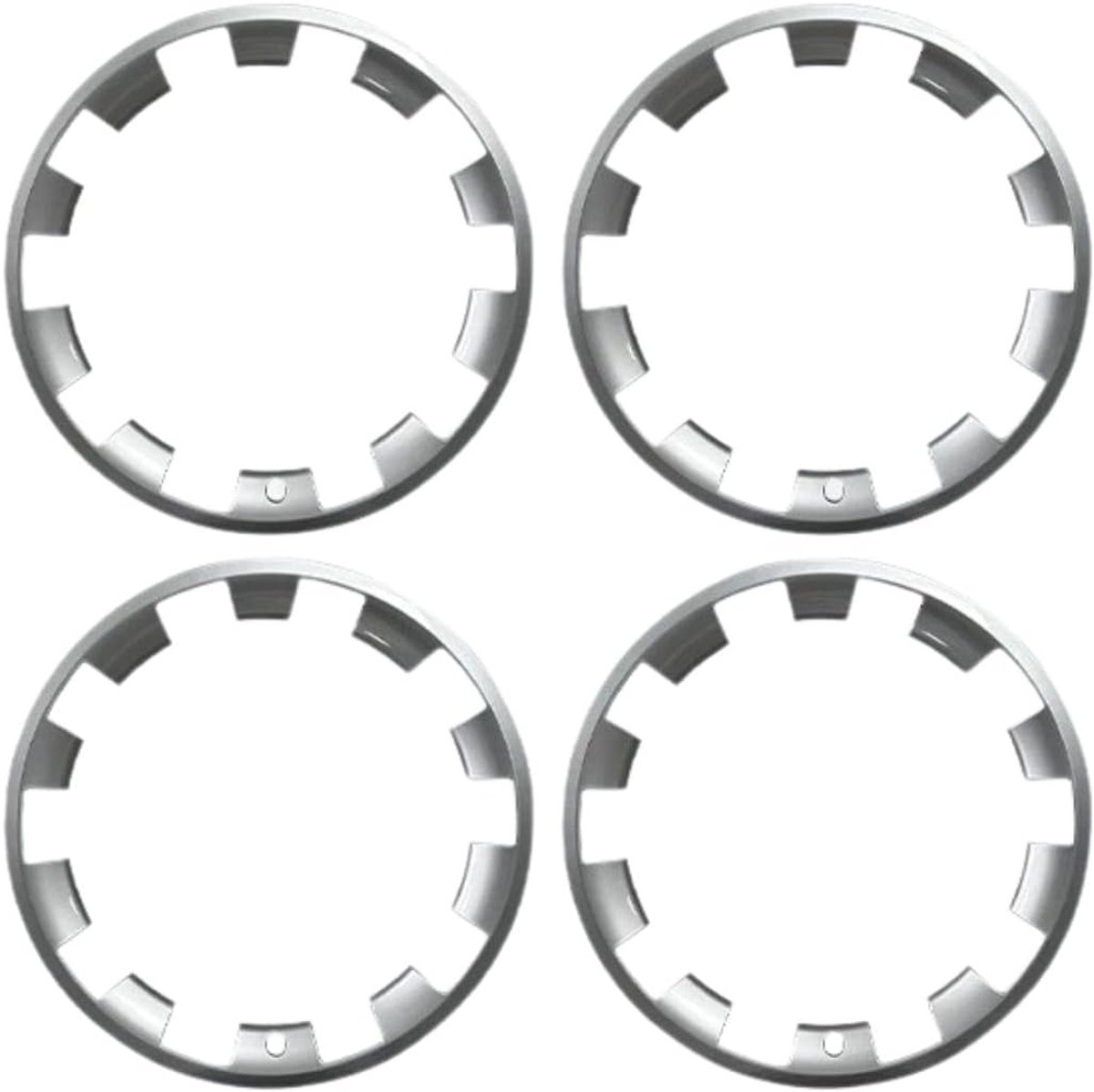 Wielbeschermers voor Tesla Model Y 20 inch - Metallic zilver - Robuuste bescherming - Voorkomt schade - ShopVlot