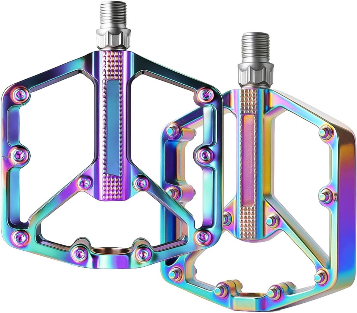 Fietspedalen 9/16 inch - Aluminium legering - Antislip - Verhoogde grip voor mountainbikes - ShopVlot