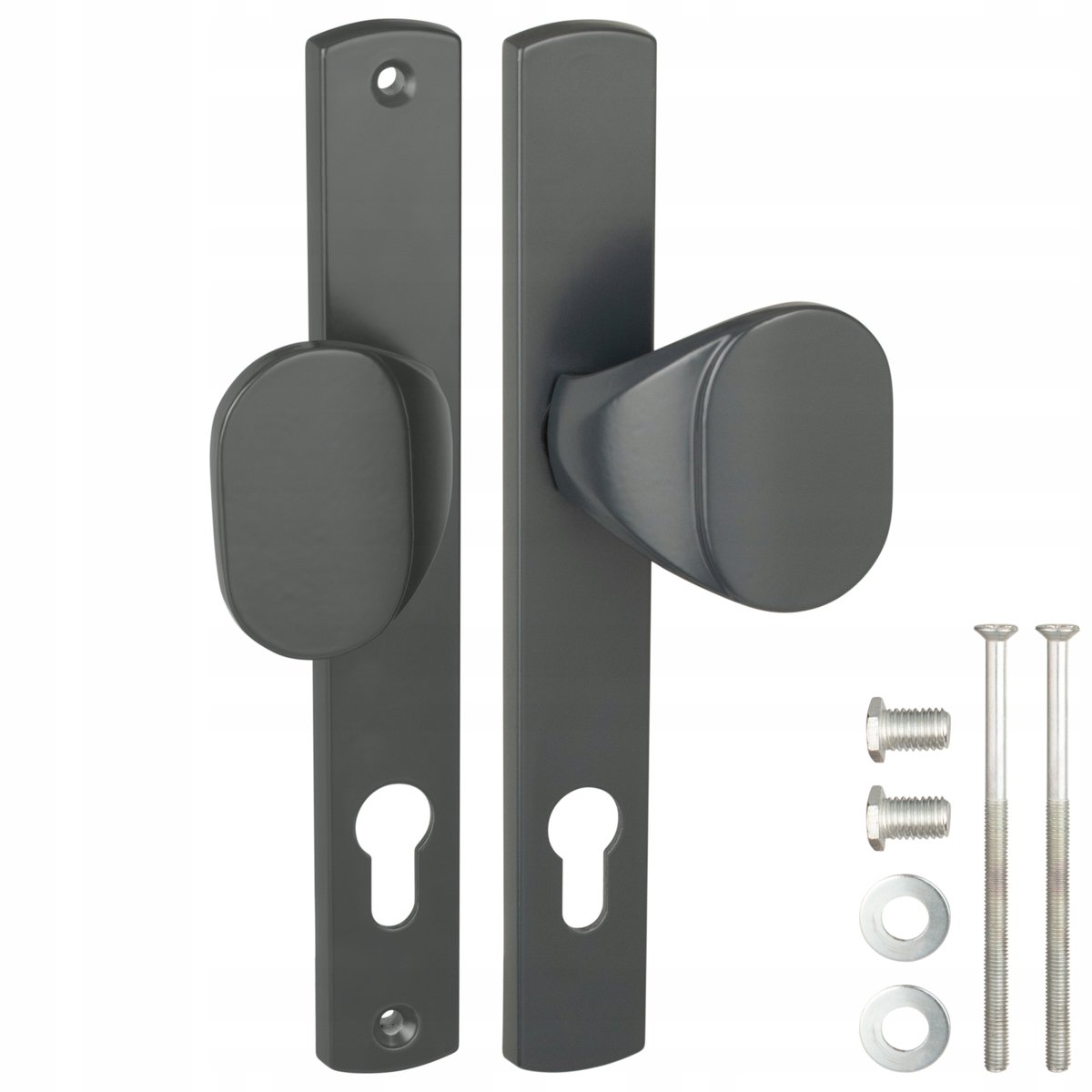 Aluminium Deurkruk Antraciet RAL7016 - Stevig & Stijlvol