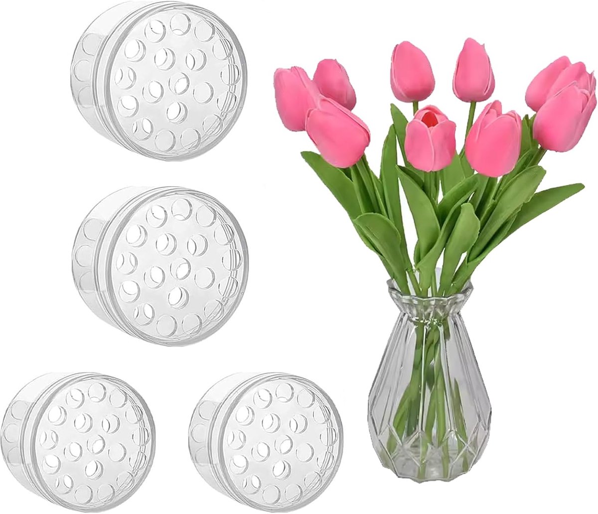 Twister voor bloemenarrangement - Transparante spiraalhouder - Herbruikbaar - Ideaal voor trouwdecoratie - ShopVlot