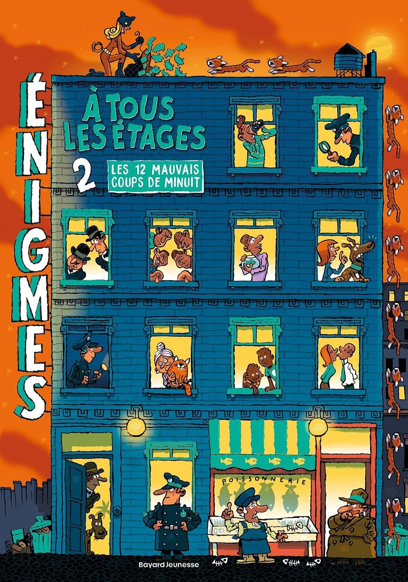 Raadselboek Les douze mauvais coups de minuit - Spanning en avontuur - Voor puzzelliefhebbers - Ontdek de geheimen - ShopVlot