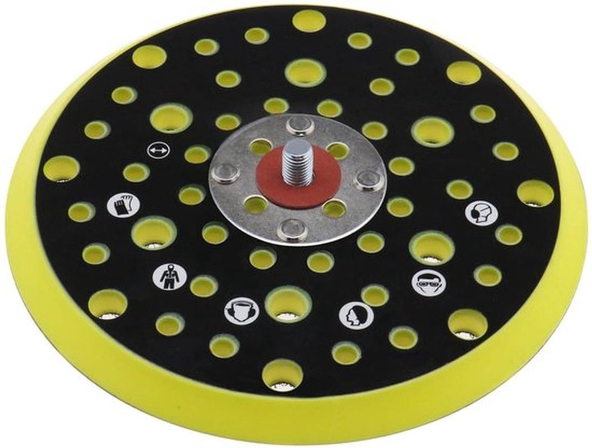 6 Inch Sander Backing Pad Sander Base 150mm 54 Gaten Sander vervangingspad Geschikt voor Polijsten Slijpen