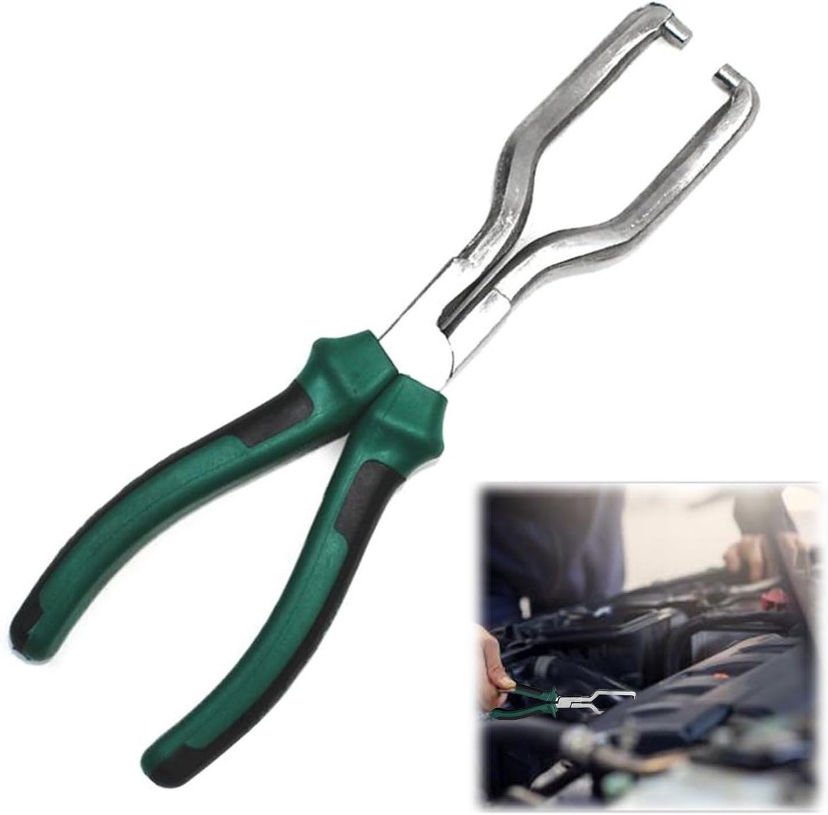 Gereedschap en benzineklem