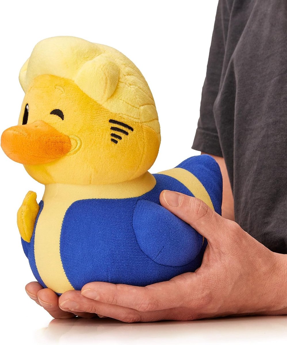 Pluche: Fallout - Vault Boy Cosplayende Rubberen Eend Zacht Pluche Verzamelobject