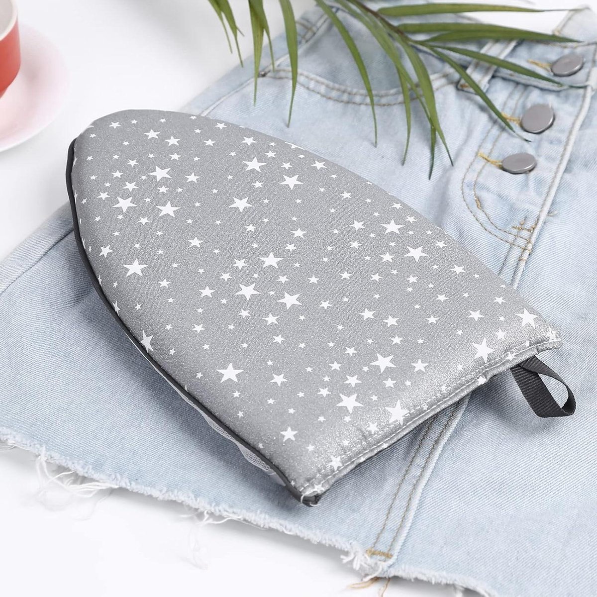 Stoomhandschoen - Stoomstrijkplank Handschoen - Kleding Stomen - Hittebestendig Waterdicht - 25x15cm - Zwart