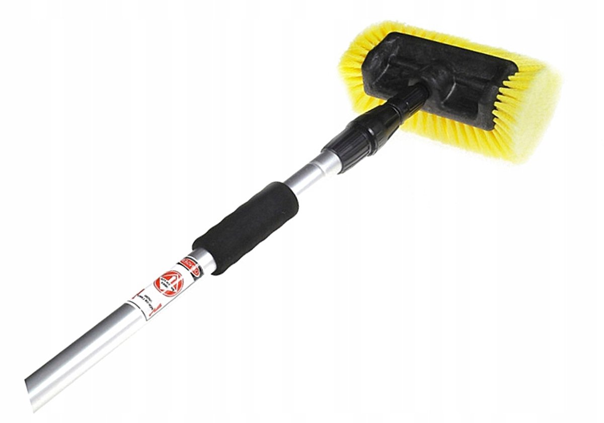 Telescoop Autowasborstel 260cm met Zachte Haren