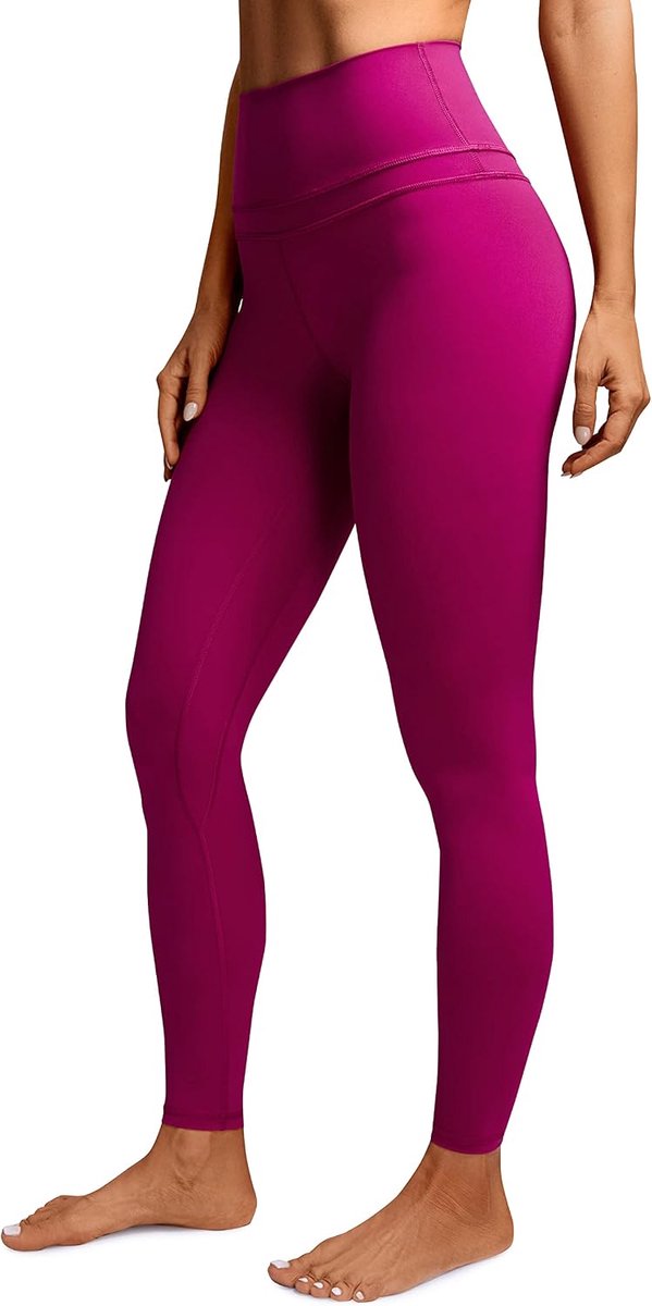Leggings voor dames, 28 inch - Yogabroek met hoge taille en volledige lengte