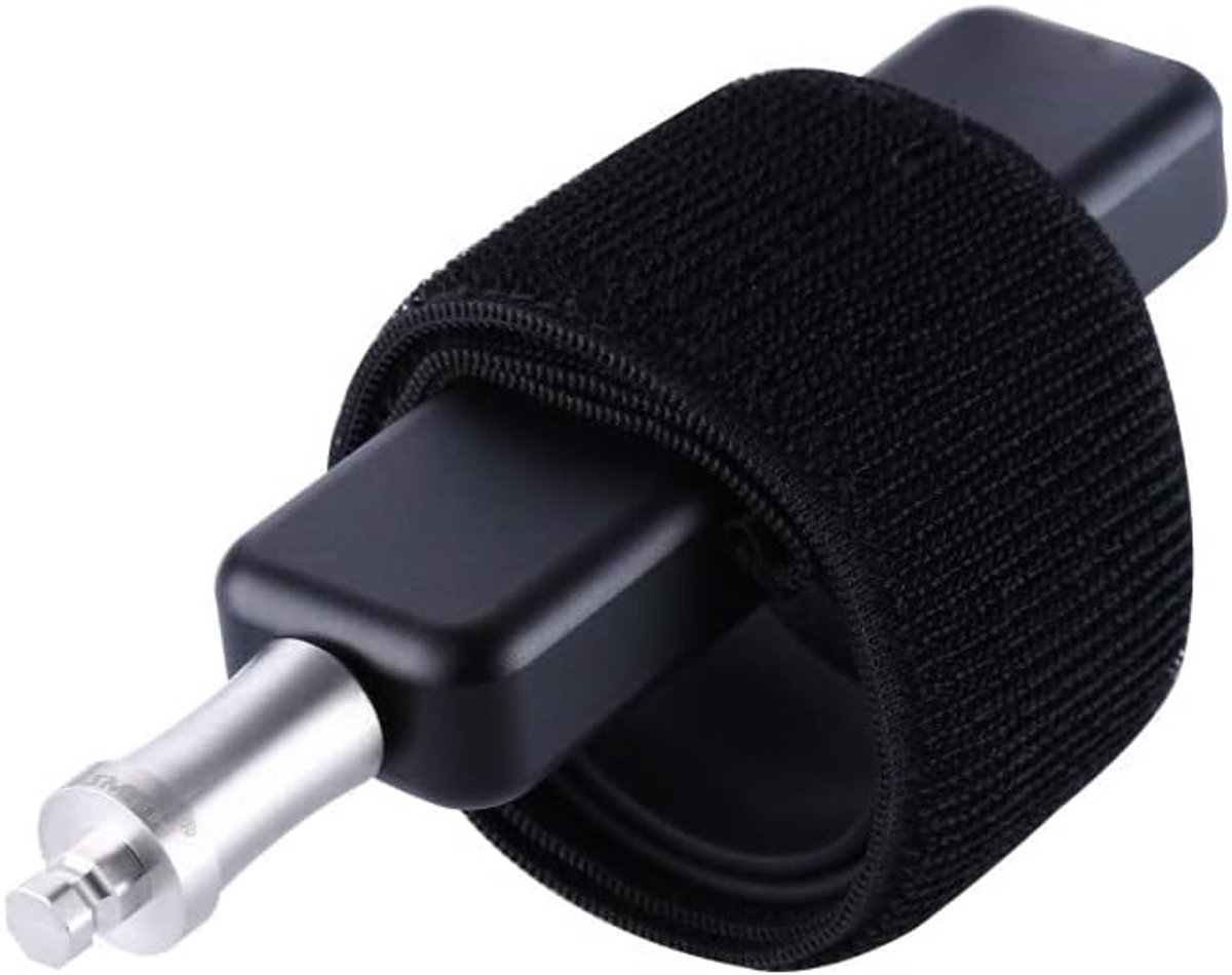 Wrap connector met elastische band - zwart - adapter - eenvoudig te installeren - SnelShoppen