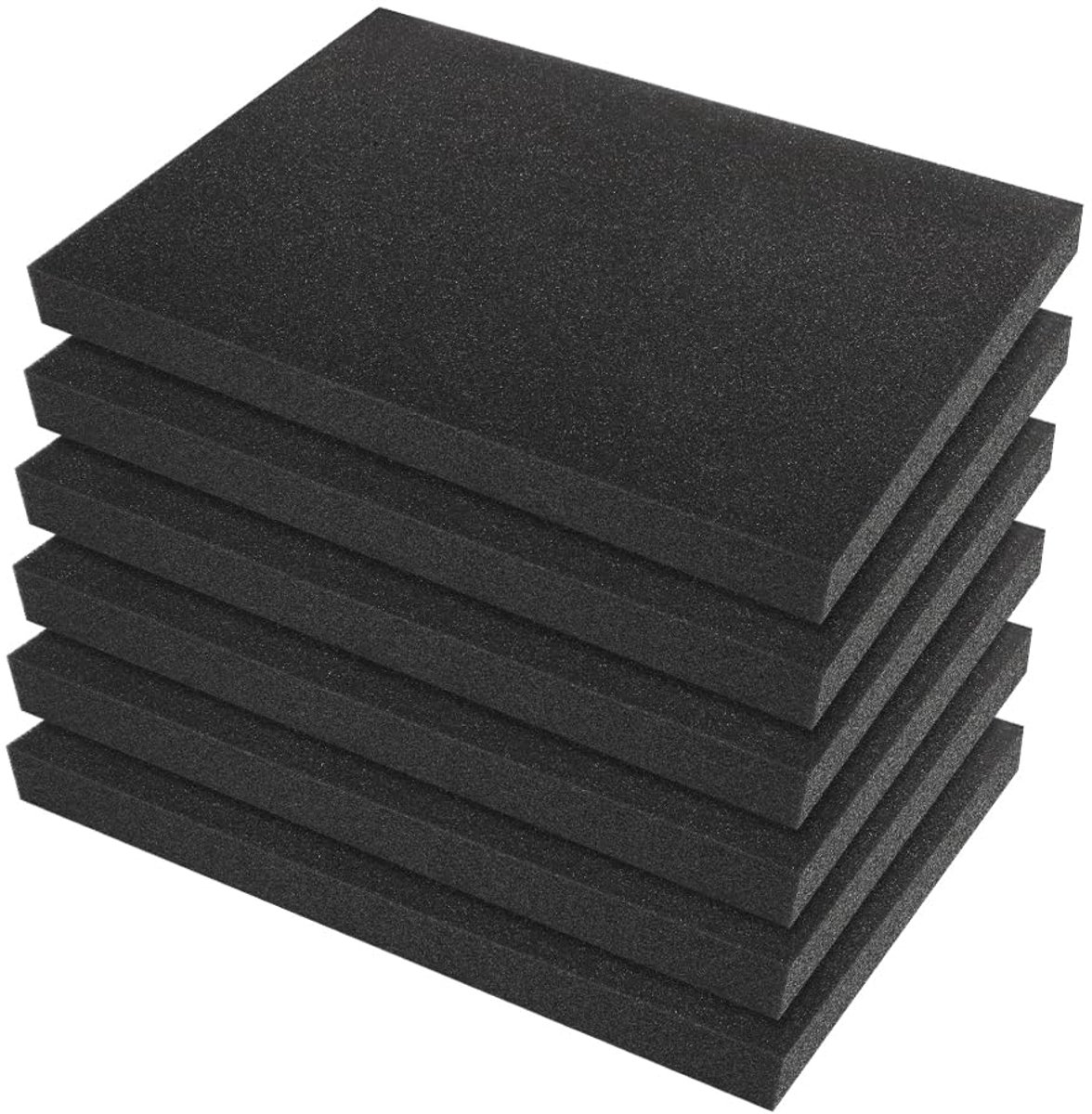 Schuimstof snijsel, 400 x 300 mm x 40 mm schuimstof inleg gereedschap, gereedschapskist schuimstof, inzetstukken voor koffers, gereedschapskoffer camerakoffer schuimstof om zelf uit te