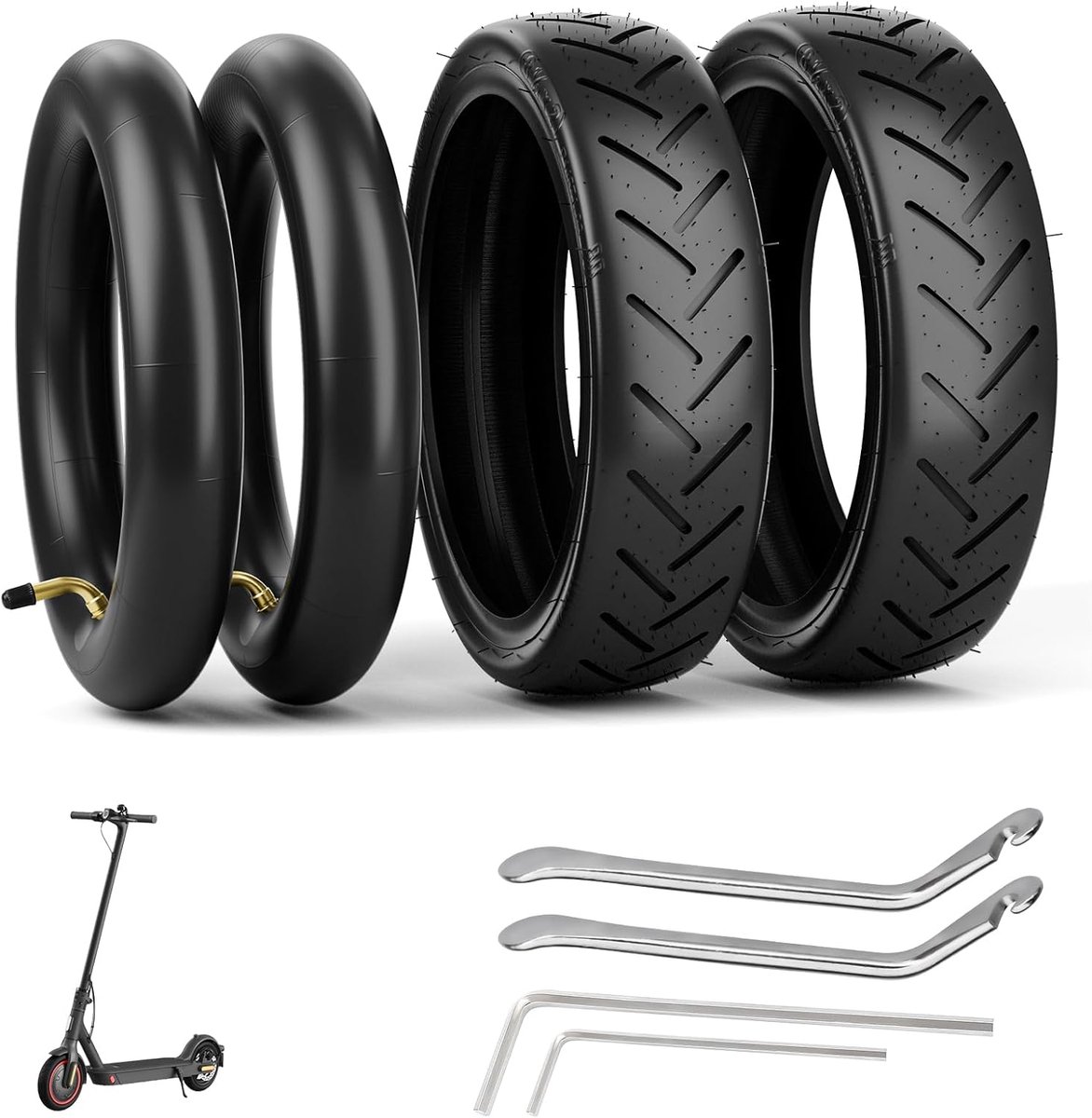 4 stuks 8,5 inch Xiaomi M365 banden, duurzaam, antislip, elektrische scooter