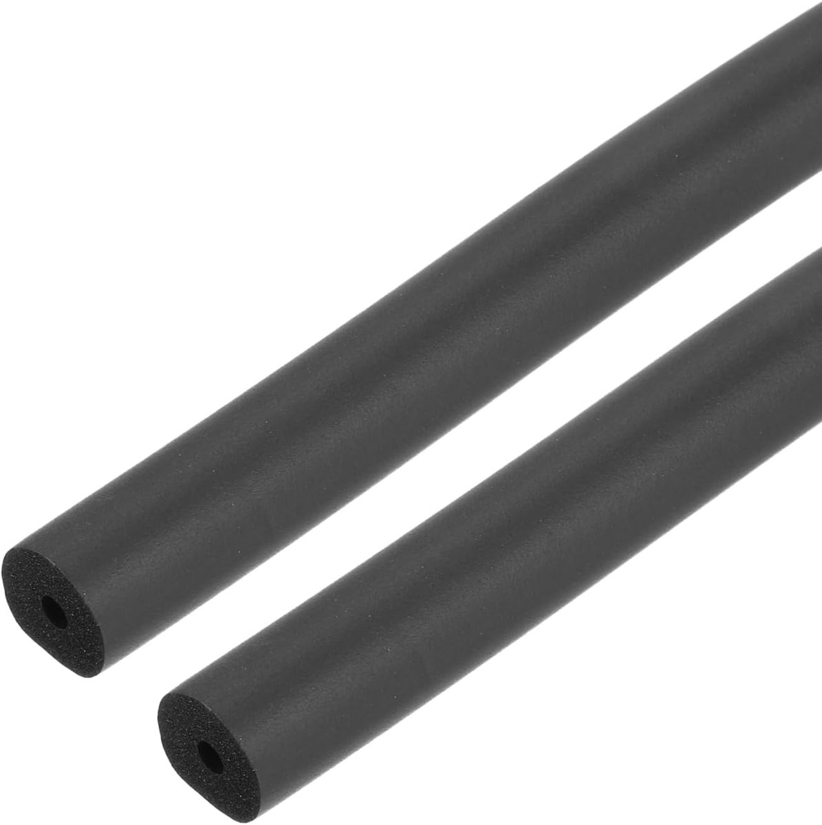Schuimbuis, isolatie, schuimslang, 2 stuks, 3 mm, ID, 11 mm, OD schuimbuis voor gripondersteuning, buisisolatie, zwart