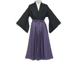 Japanse traditionele kimono Yukata Samurai vechtsporten Hakama uniform judo aikido kendo gewaad anime cosplay kostuum