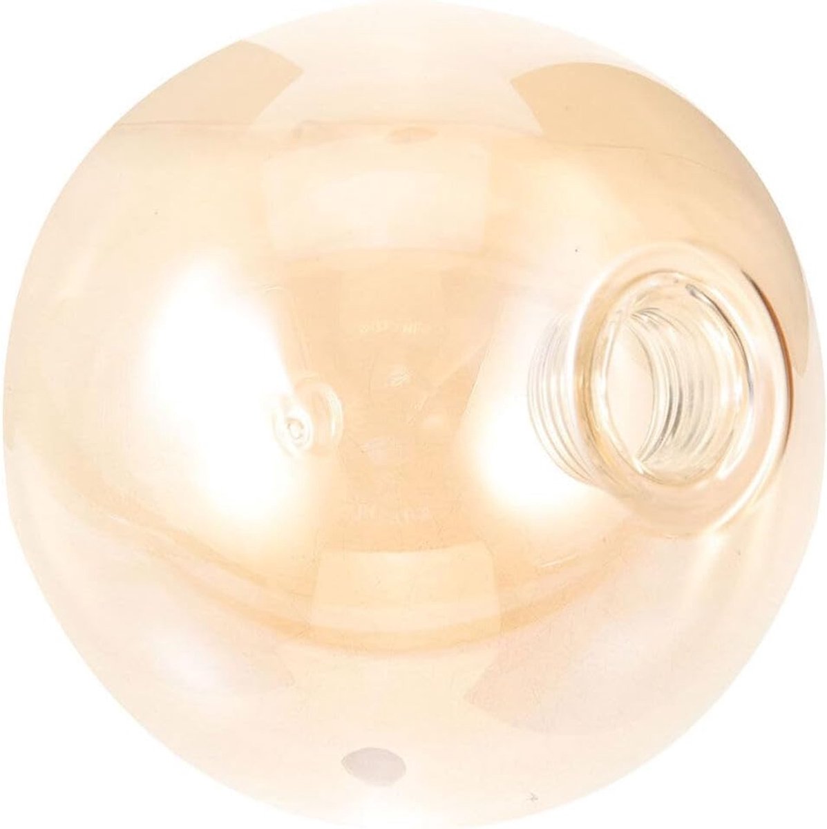 Lampenkap van glas, vervangende lampenkap voor hanglamp en hanglamp, lichtafdekking voor binnenverlichting, 15,00 cm, voor woonkamer, slaapkamer, hal