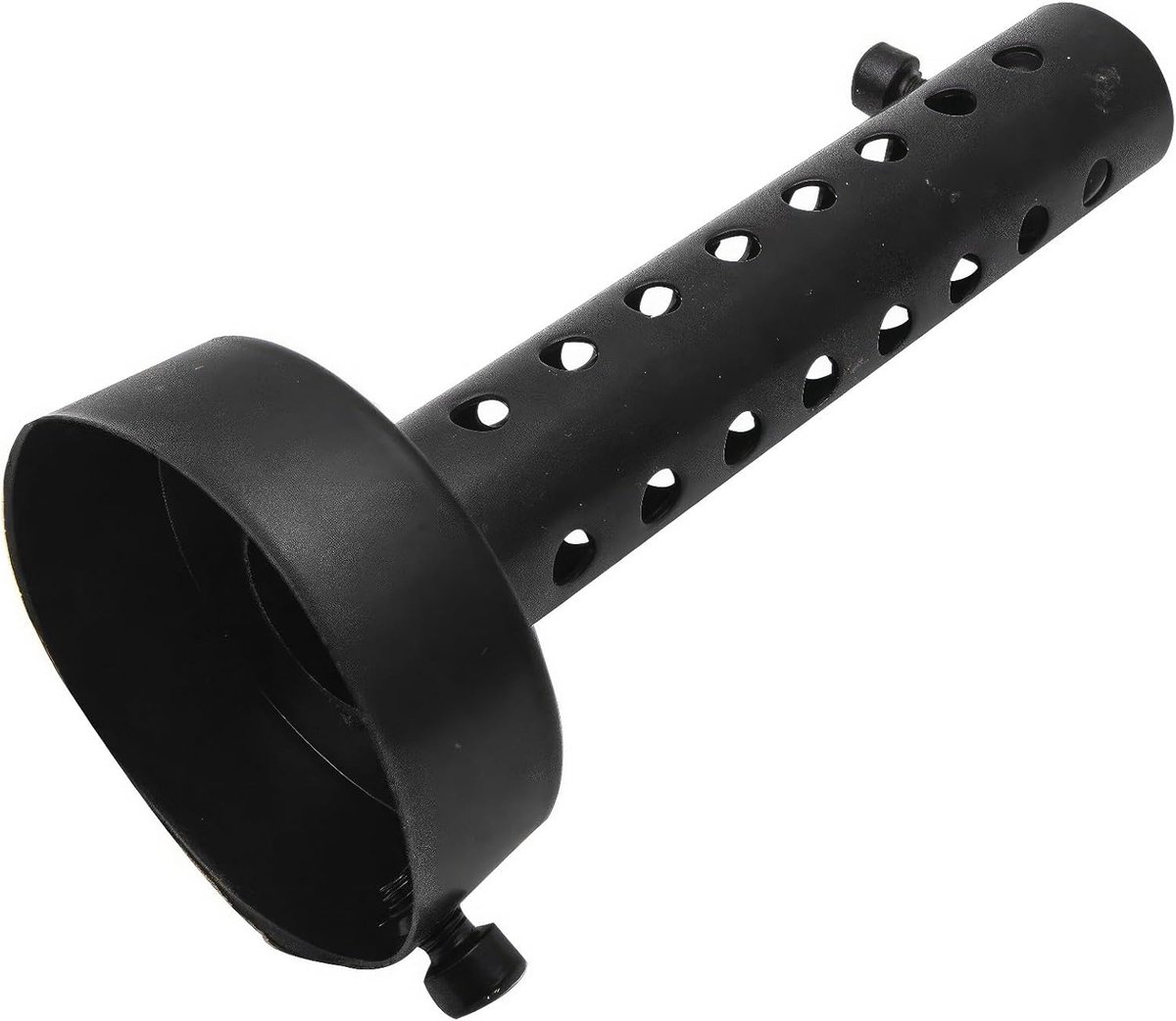 1PC 60mm Universele Motor Uitlaatdemper DB Killer Uitlaatdemper 60mm - Zwart