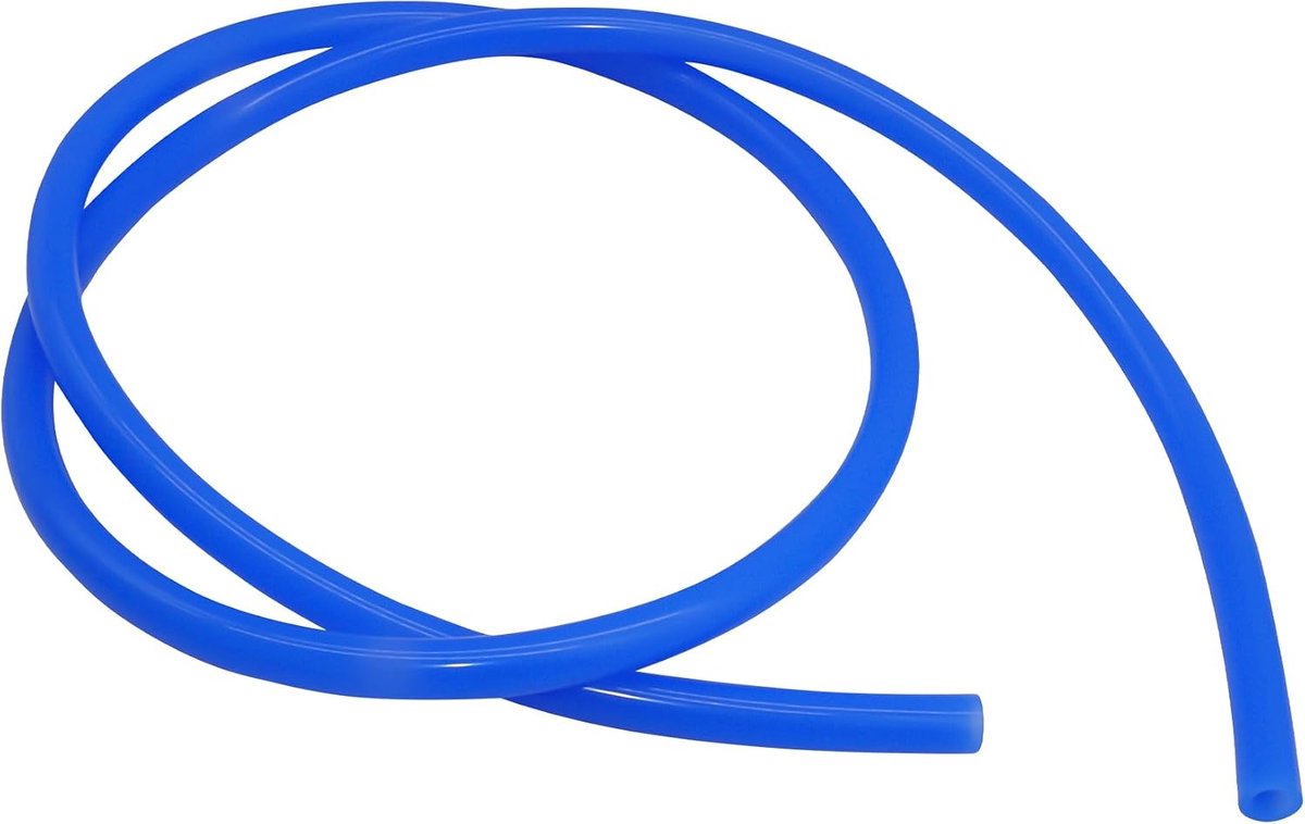 Slang, 10 mm ID x 16 mm OD, 3 mm wanddikte, 2 m flexibele siliconen slang voor lucht- en wateroverdracht pneumatisch vacuüm, blauw