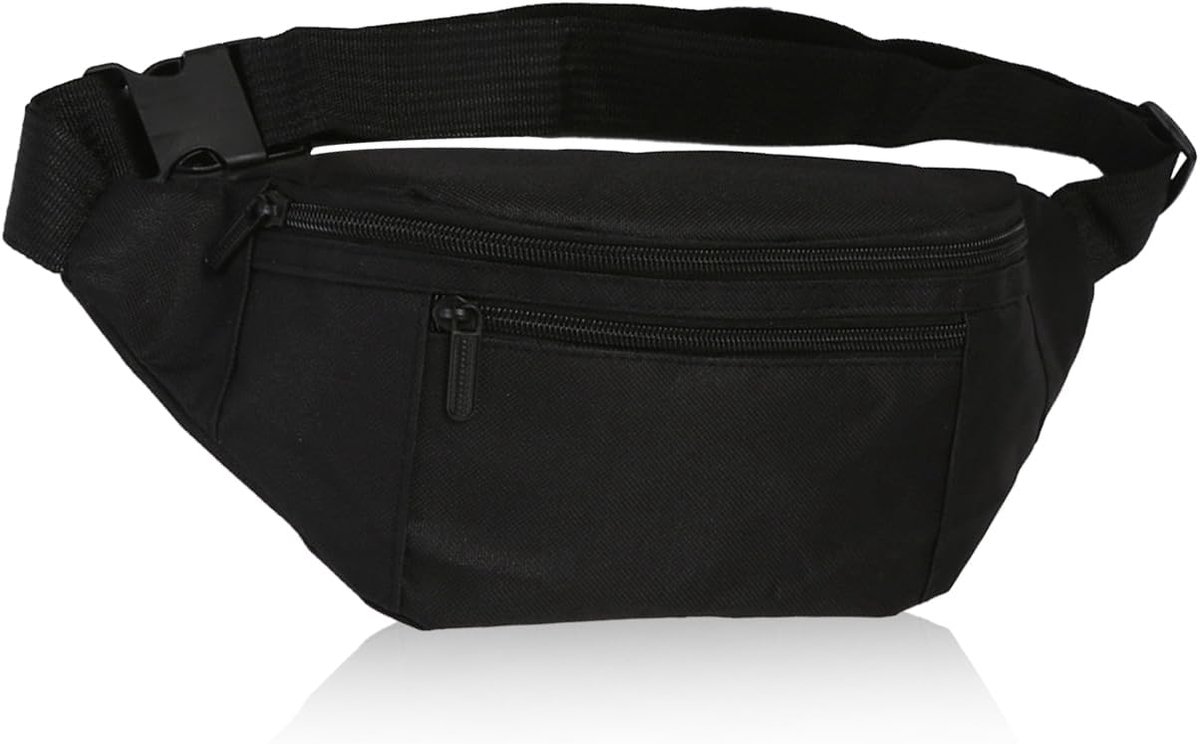 Heuptas Einheitsgröße - Lederen waterdichte heuptas - Elegante sporttas - Perfect voor outdoor en reizen - SnelShoppen