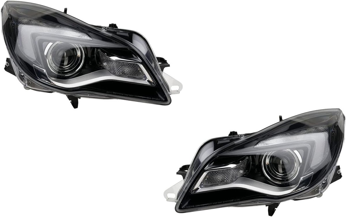 Koplampen Halogeen HSW geschikt voor Opel Insignia 10/13- Hir2 Set Links Rechts