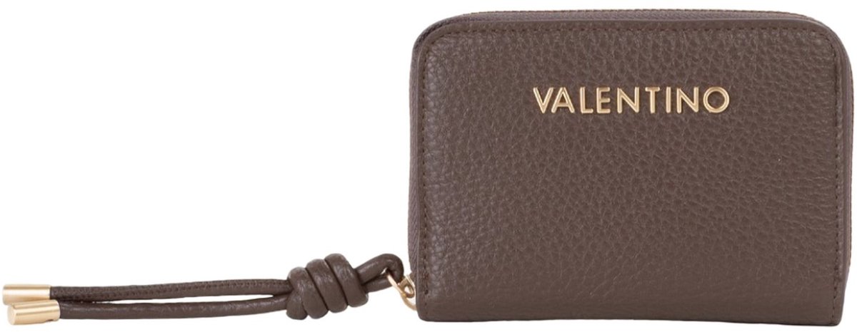VALENTINO portemonnee Saphira Zip Around Wallet Moro donkerbruin