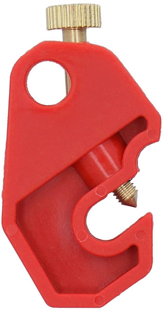 Circuit Breaker Lock 10 mm - Veiligheidsslot - Duurzaam ontwerp - Voorkomt ongewenst inschakelen - SnelShoppen