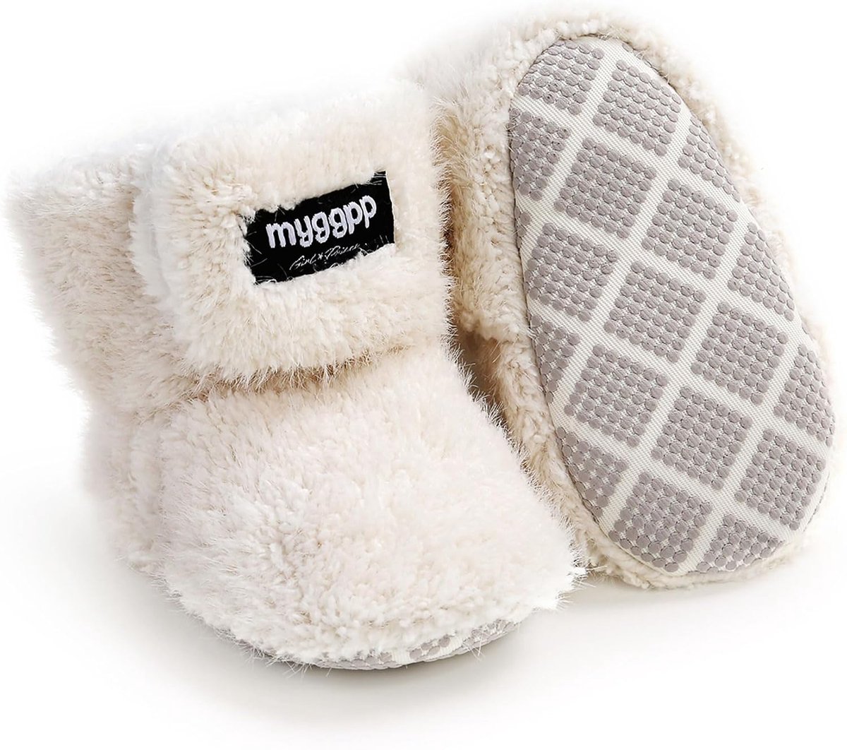 Winterboots baby maat 19-22 - warme fleece - unisex - ideale kruipschoenen - SnelShoppen