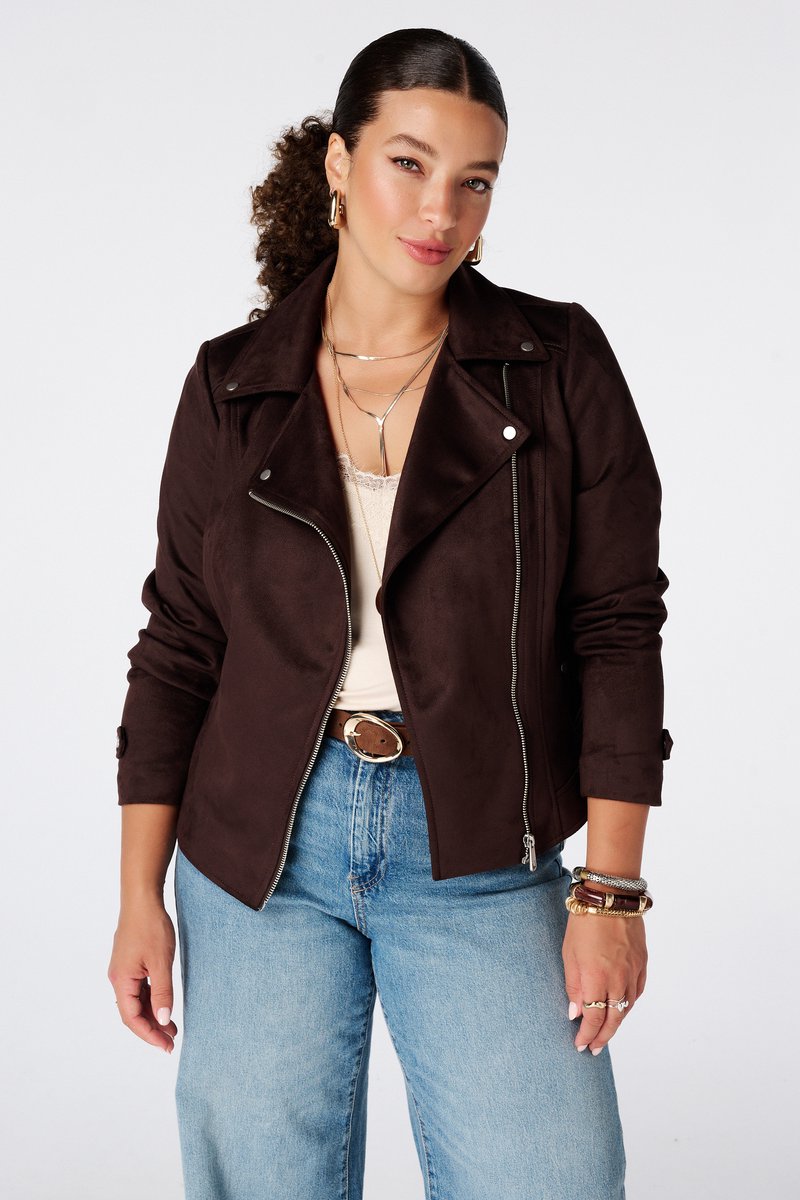 MS Mode Jacket Suèdine biker jasje