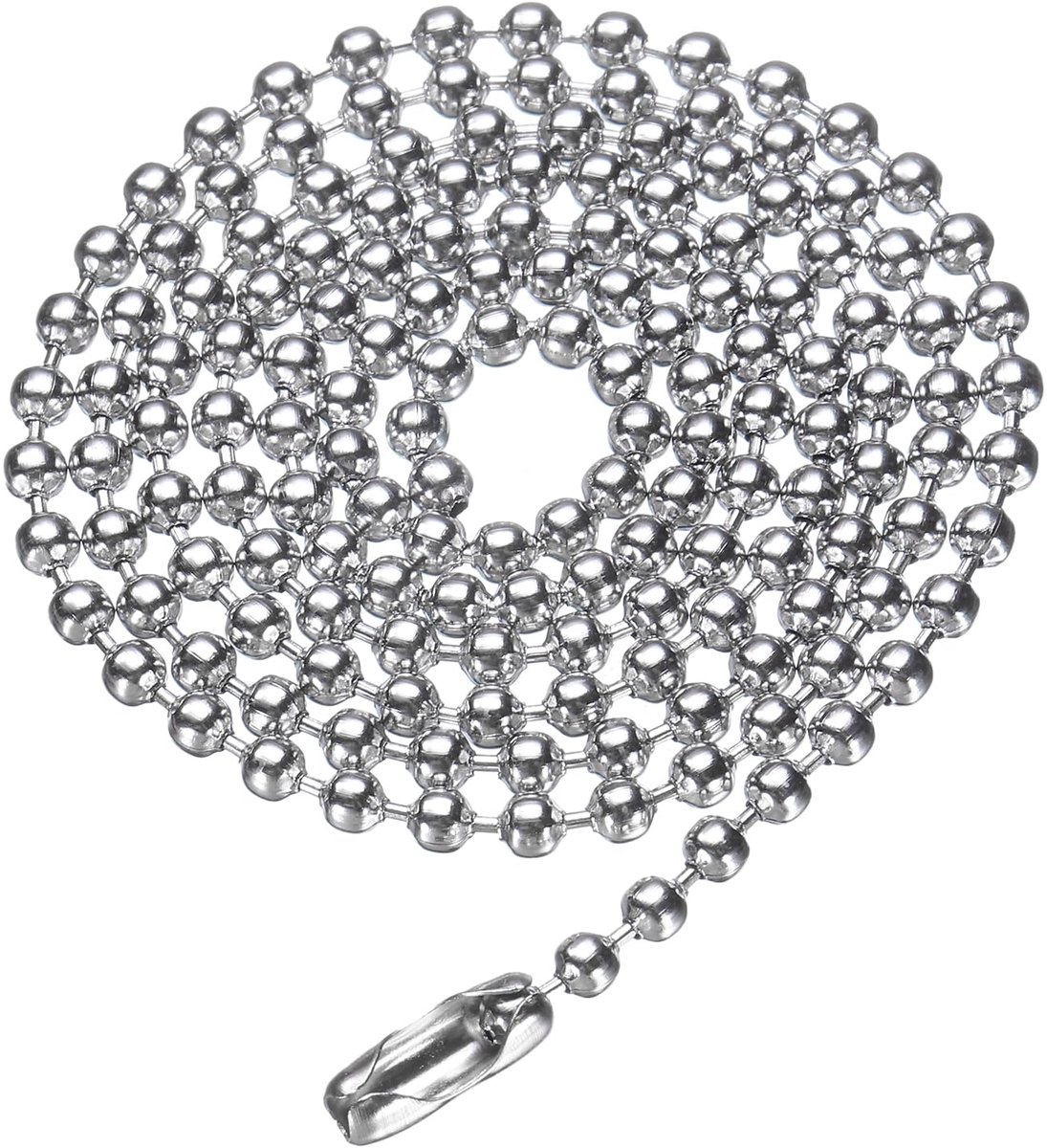 Kralenketting 3,0 mm - roestvrij staal - hondenhalsband voor vrouwen - veelzijdig sieradenaccessoire - ShopVlot