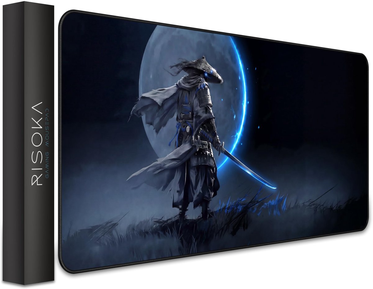 Muismat Anime Gaming XXL 900x400 mm - Antislip & waterafstotend - Perfect voor gamers - ShopVlot
