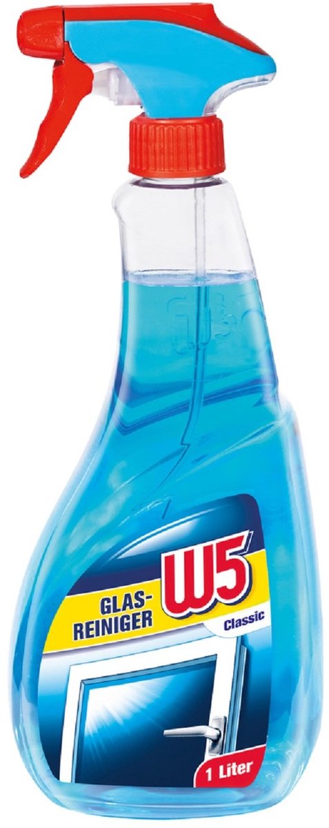 Glasreiniger 1000 ml - Classic - Streeploos resultaat - Ideaal voor ramen en spiegels - ShopVlot