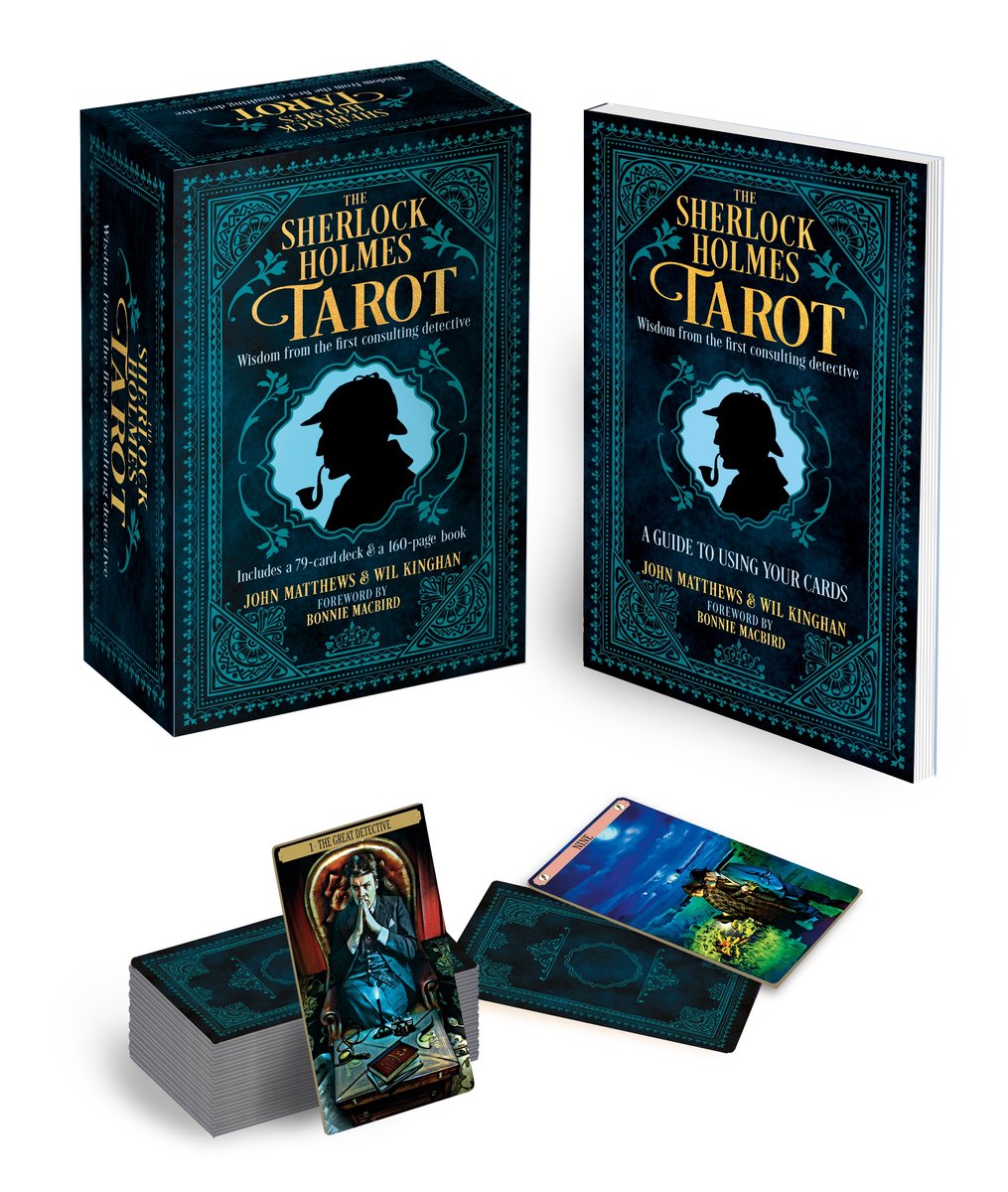 Arcturus Oracle Kits-The Sherlock Holmes Book & Tarot Deck