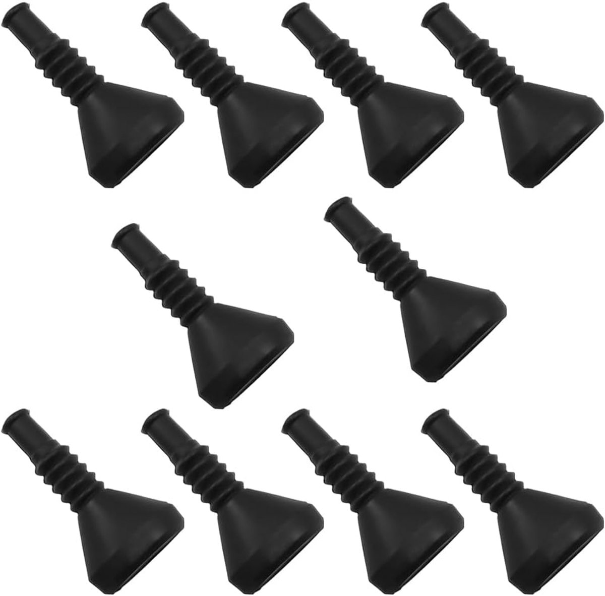 Rubber grommets 10pcs - 4-pins afdichtrubber - waterdicht - ideaal voor auto-installatie - SnelShoppen