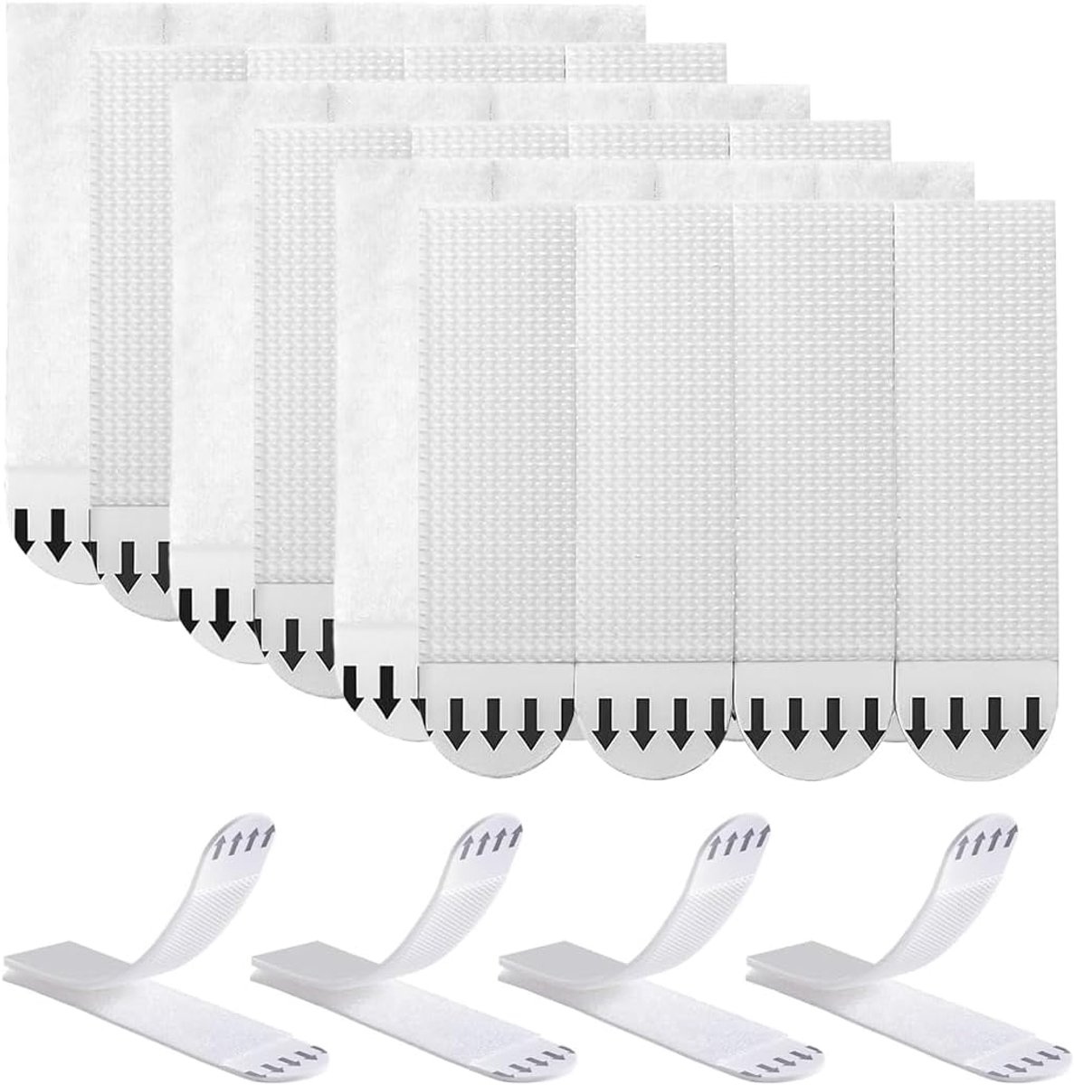 Plakstrips voor het ophangen van lijsten - 12 paar zelfklevend - Geen spijkers of gereedschap nodig - SnelShoppen