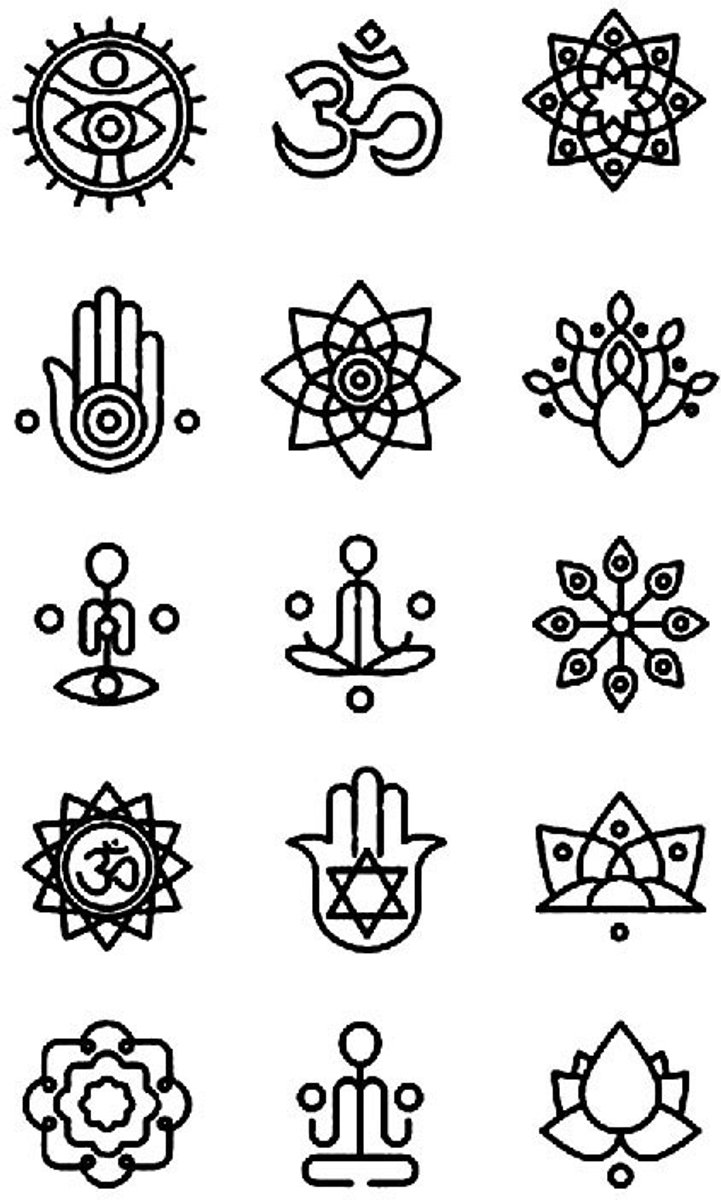 Tijdelijke tattoo lotus enkel 3 dagen