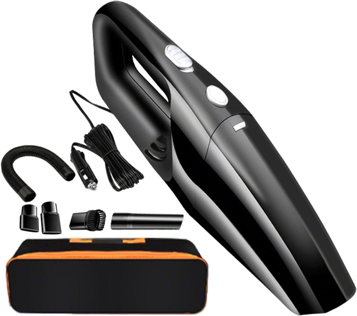 Draadloze Handstofzuiger - Auto Stofzuiger - Auto Reinigen - 9000PA Zuigkracht - 30.5cm Lengte - Zwart