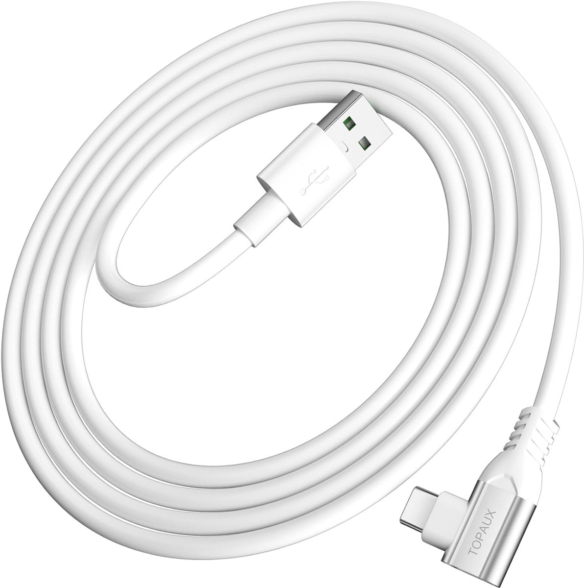 USB-C-kabel 1,8M 80W - 90 graden connector - Snelladen voor Oppo - Ideaal voor gamers - SnelShoppen