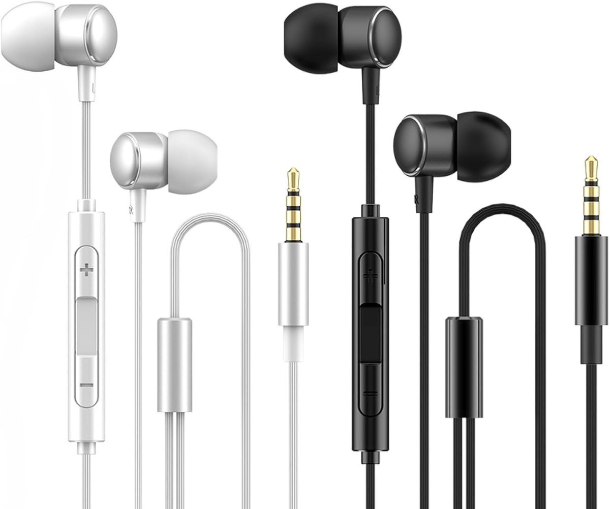 Hoofdtelefoon in-ear - Bedraad 3,5 mm - Actieve geluidsisolatie - SnelShoppen