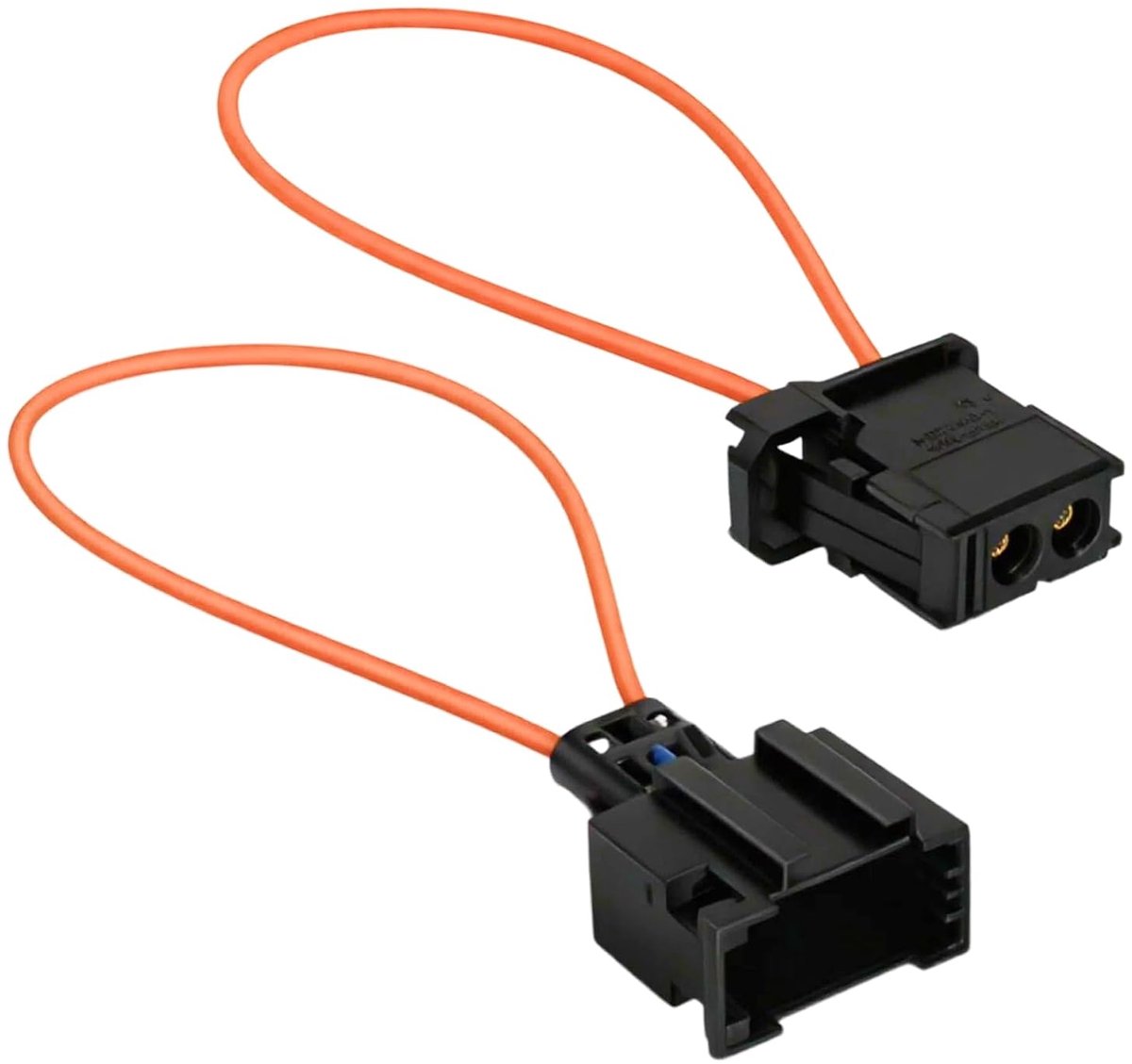 MOST bus LWL brug adapter - lichtgeleiderconnector - mannelijk en vrouwelijk - voor voertuigdiagnose - SnelShoppen