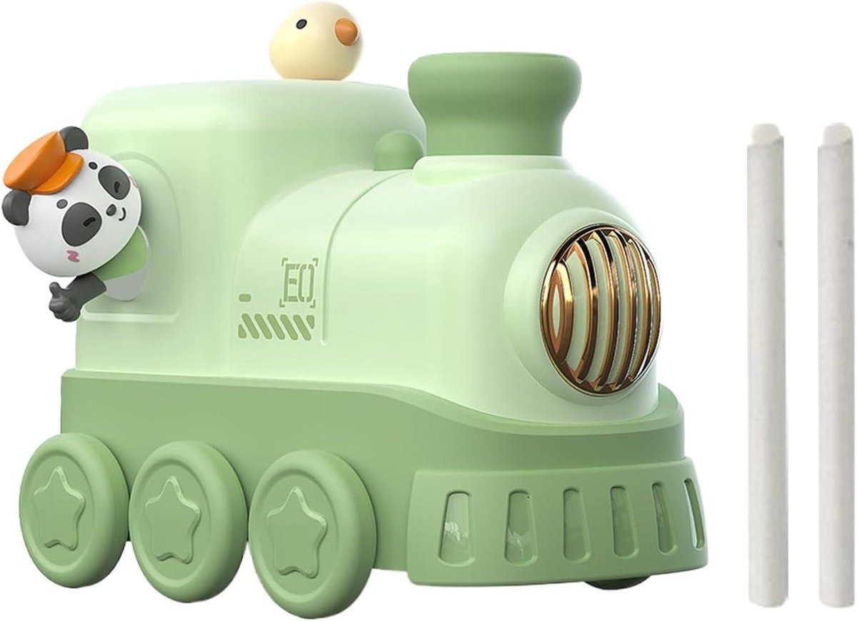 Luchtbevochtiger Kinderkamer - Stille Vernevelaar - Comfortabele Lucht - Zachte Dierentrein - 12.8H cm - Panda