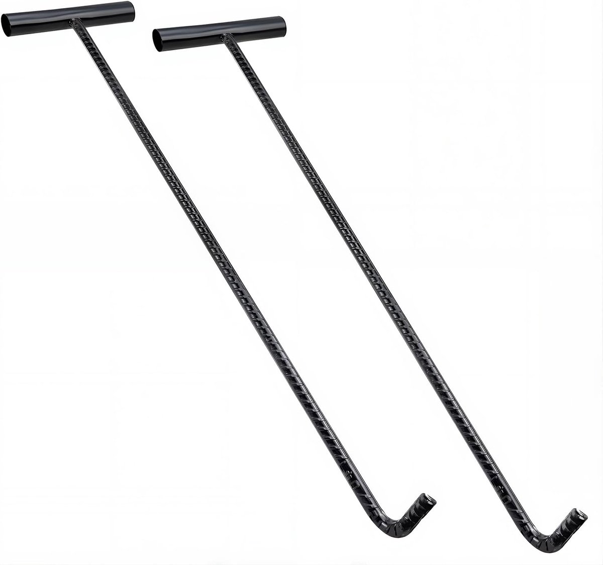 Kanaaldeksellifter 42 cm - schachthaken - voor het optillen van deksels - veelzijdig in gebruik - ShopVlot