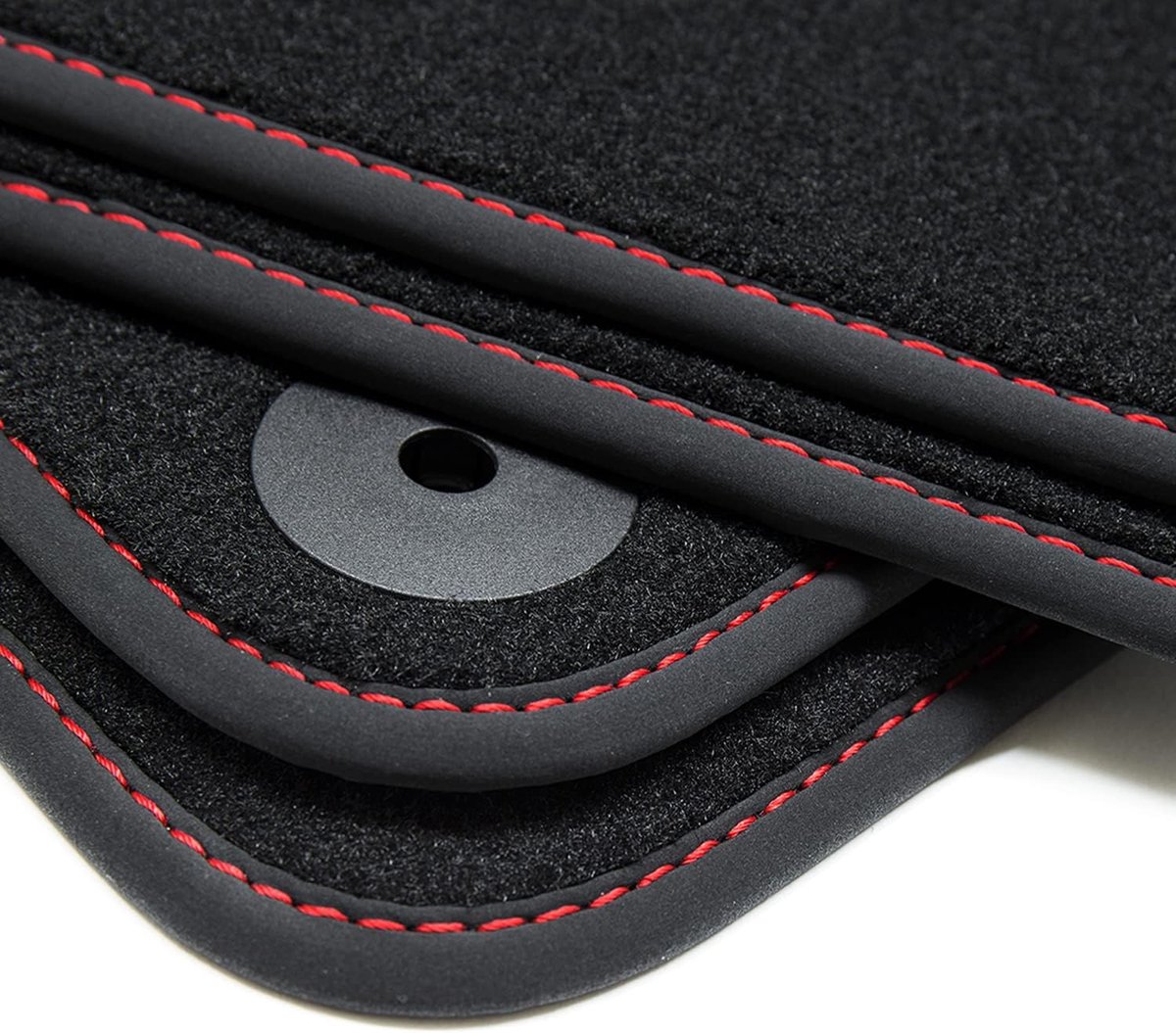 autovloermatten 155R - exclusief - velours - perfect passend voor Seat Leon 2 (2005-2012) - ShopVlot